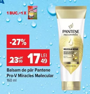 Balsam de păr Pantene Pro-V Miracles Molecular