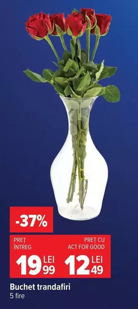 Buchet trandafiri