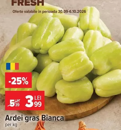 Ardei gras Bianca