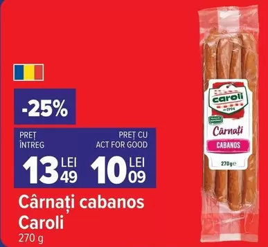 Cârnați cabanos