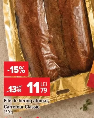 File de hering afumat