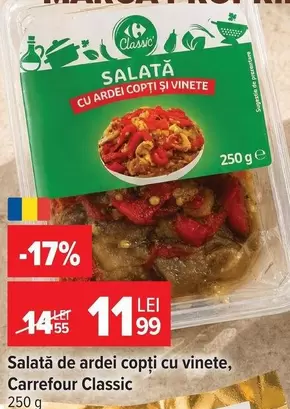 Salată de ardei copți cu vinete