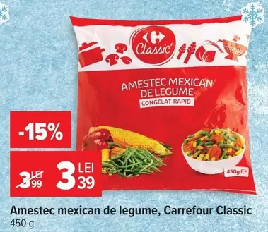 Amestec mexican de legume