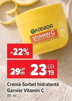 Crema-Sorbet hidratantă