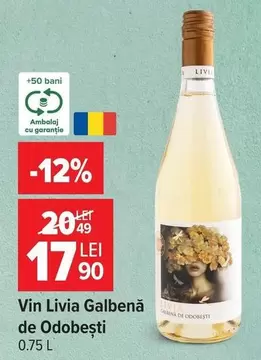 Vin Galbenă de Odobești