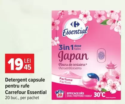 Detergent capsule