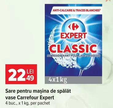 Sare pentru masina de spalat