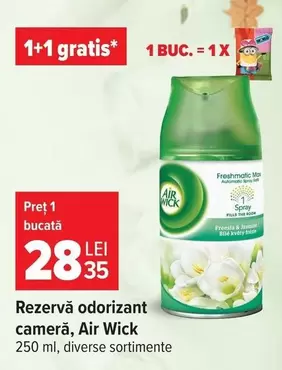 Rezervă odorizant cameră