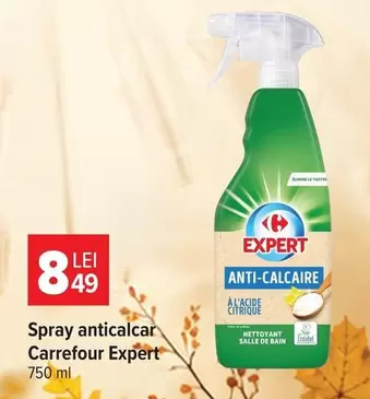 Spray anticalcar