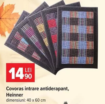 Covoraș intrare antiderapant