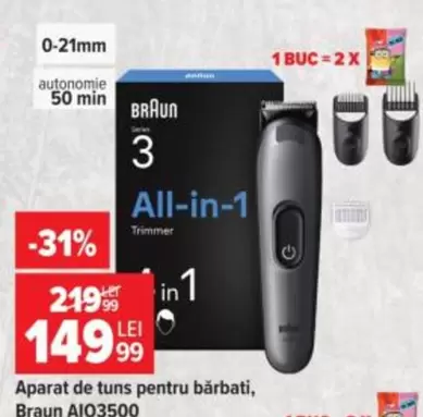 Aparat de tuns pentru barbati, All-in-1 Trimmer AI03500
