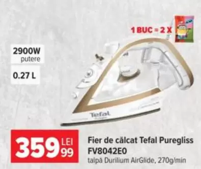 Tefal - Fier de călcat Puregliss FV8042E0