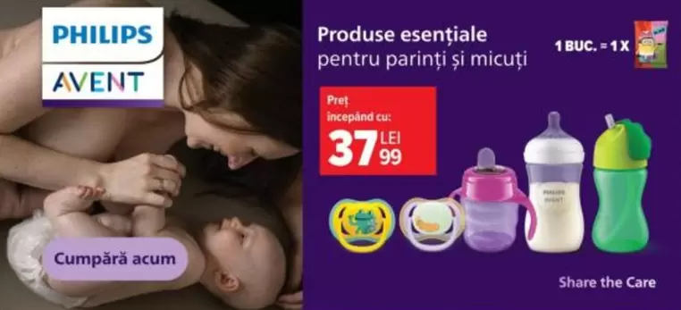 Philips - Produse esențiale pentru părinți și micuți
