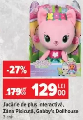 Jucărie de pluș interactivă, Zâna Pisicuța