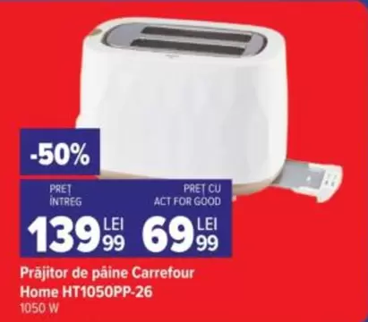 Prăjitor de pâine Home HT1050PP-26