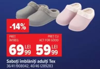 Saboti imblaniti adulti