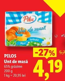 Unt de masă