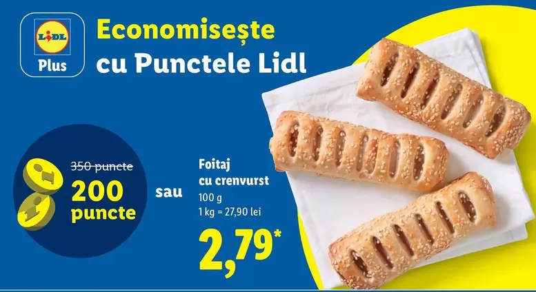 Foilaj cu crenvurst