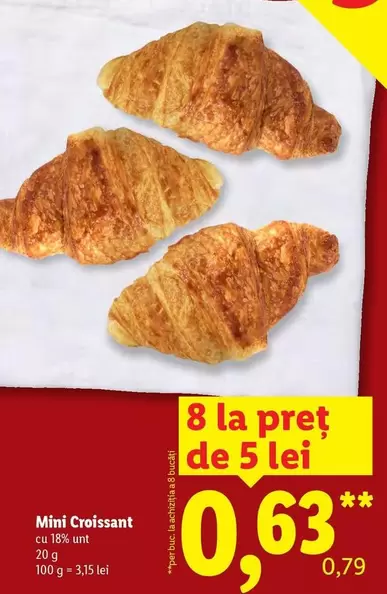 Mini Croissant