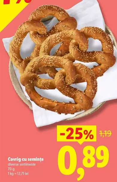 Covrig cu seminte