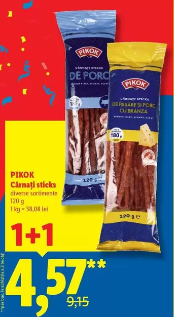 Cârnați sticks