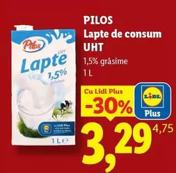 Lapte de consum UHT