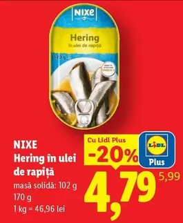 Herring in oil