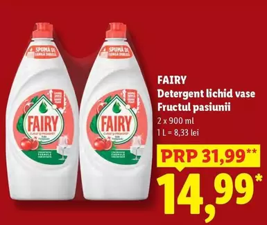Detergent lichid vase Fructul pasiunii