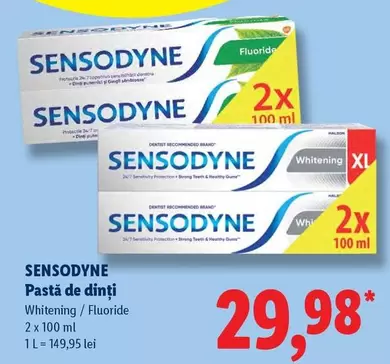 Pastă de dinți Whitening / Fluoride