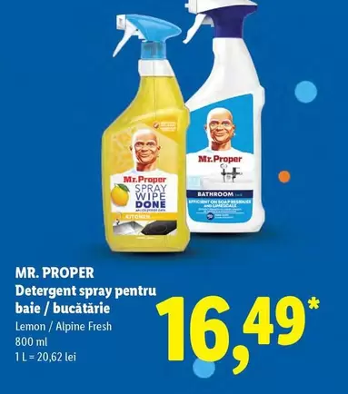 Detergent spray pentru baie / bucătărie