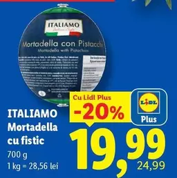 Mortadella cu fistic
