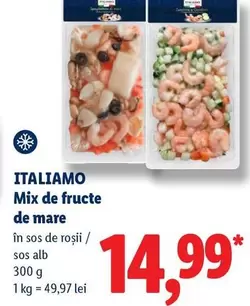 Alb - Mix de fructe de mare