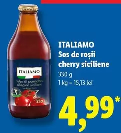 Sos de roșii cherry siciliene