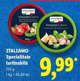 Antipasti-Creme Bread Spread