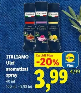 Ulei aromatizat spray