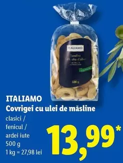 Covrigei cu ulei de măsline