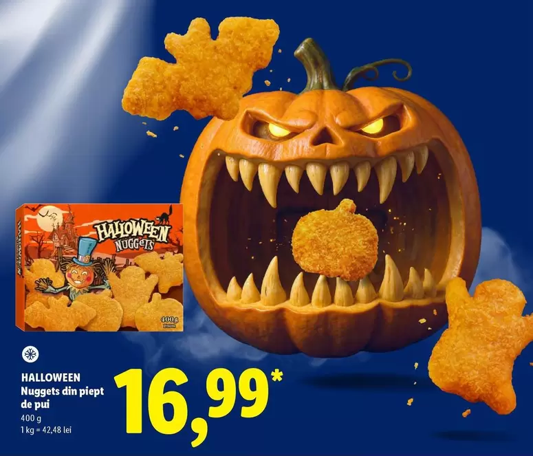 HALLOWEEN Nuggets din piept de pui