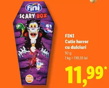 Cutie horror cu dulciuri