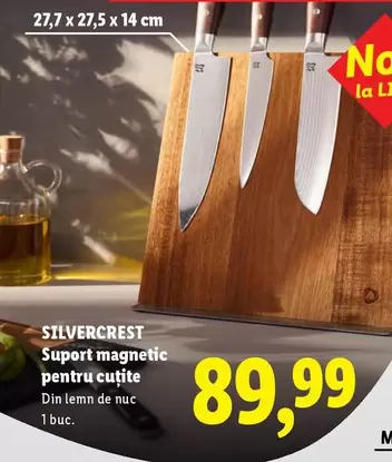 Suport magnetic pentru cuțite