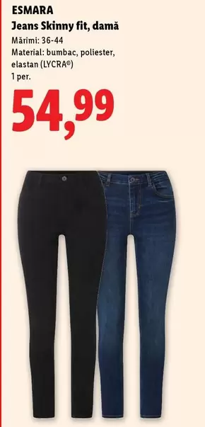 Jeans Skinny fit, damă