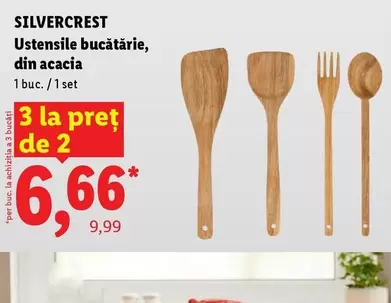Ustensile bucătărie, din acacia