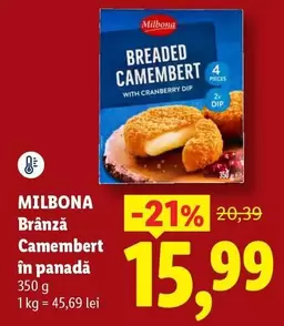 Breaded Camembert