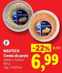Cremă de pește somon / macrou