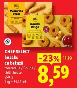 Mozzarella Sticks / Gouda Rings