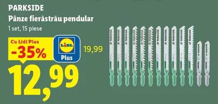 Pânze fierăstrău pendular