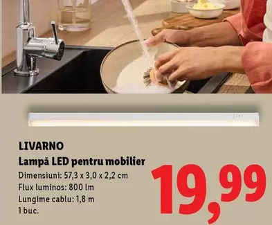 Lampă LED pentru mobilier