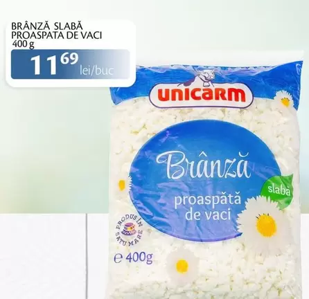 BRÂNZĂ SLABĂ PROASPATĂ DE VACI