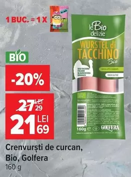 Crenvursti de curcan
