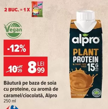 Alpro - PLANT PROTEIN CARAMEL COFFEE