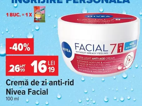 Cremă de zi anti-rid
